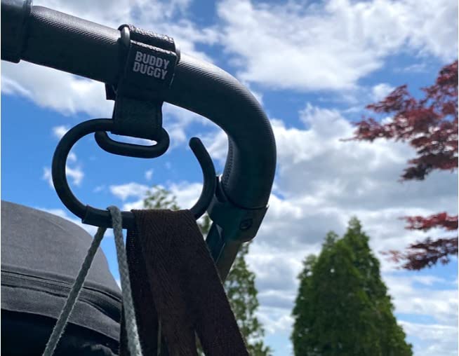 Nonslip Stroller Hook for Hanging Diaper Bags, Purse, Shopping on Strollers