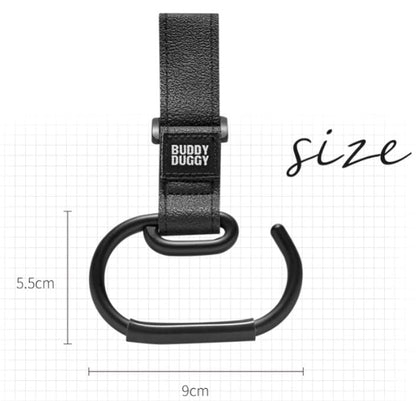 Nonslip Stroller Hook for Hanging Diaper Bags, Purse, Shopping on Strollers