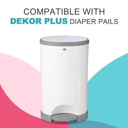 Refills Compatible with DEKOR Classic Diaper Pail Refill Bags