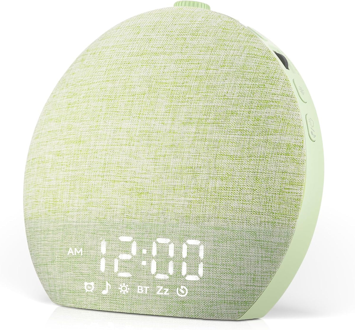 Sunrise Alarm Clock, Noise Sound Machine Night Light, Wood Grain