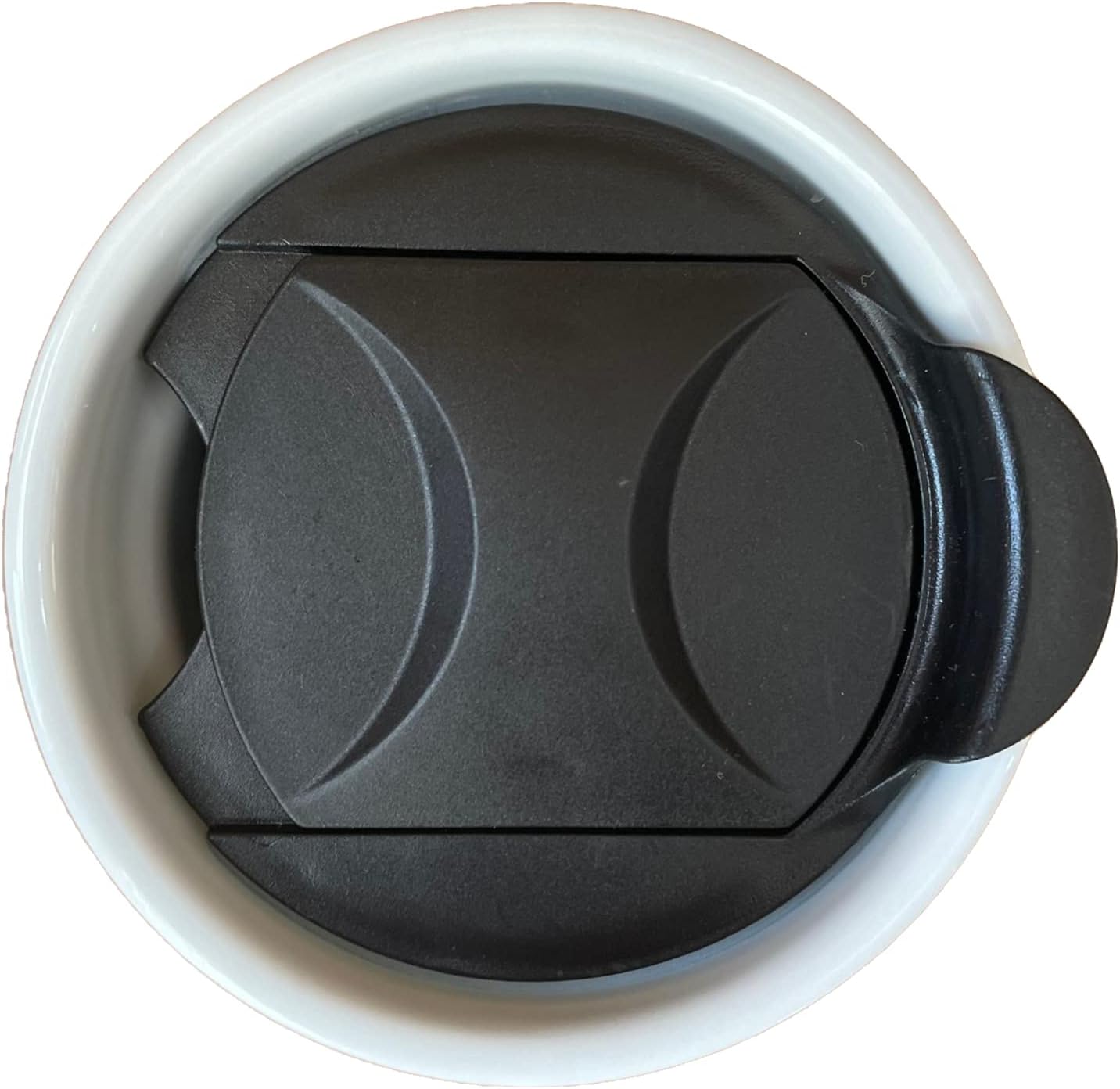 Replacement Lid for Coffee Mug & Tea Cup - Competible With Starbucks Ceramic Travel Mug 10oz / 12oz / 16oz, Slide Lid,Tumbler Lid, Mug Lid, Cup Lid
