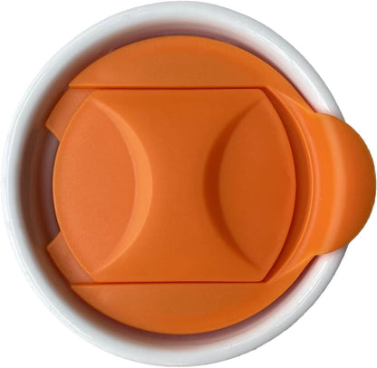 Replacement Lid for Coffee Mug & Tea Cup - Competible With Starbucks Ceramic Travel Mug 10oz / 12oz / 16oz, Slide Lid,Tumbler Lid, Mug Lid, Cup Lid