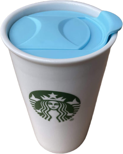 Replacement Lid for Coffee Mug & Tea Cup - Competible With Starbucks Ceramic Travel Mug 10oz / 12oz / 16oz, Slide Lid,Tumbler Lid, Mug Lid, Cup Lid