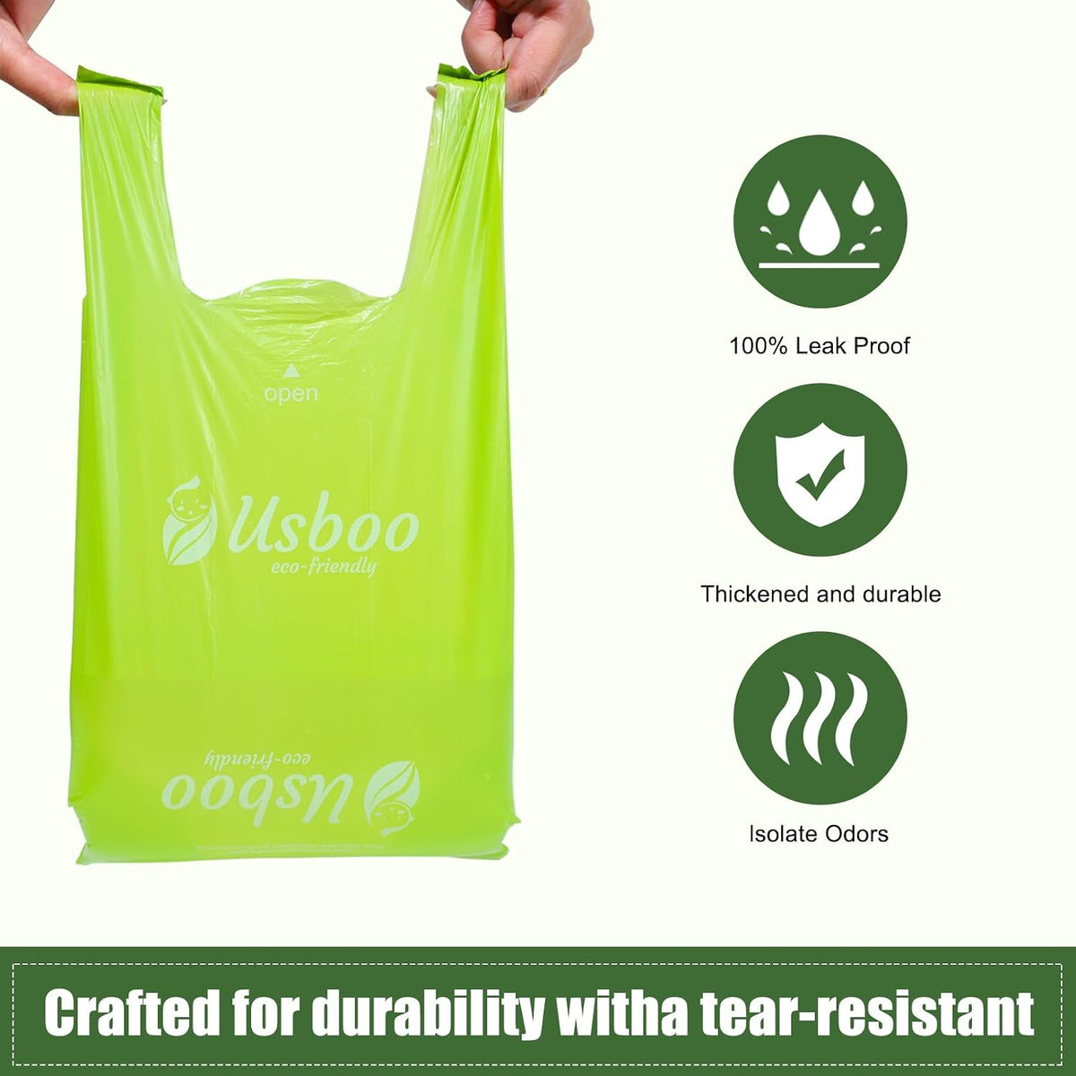 Disposable Diaper Bags, Rainbow