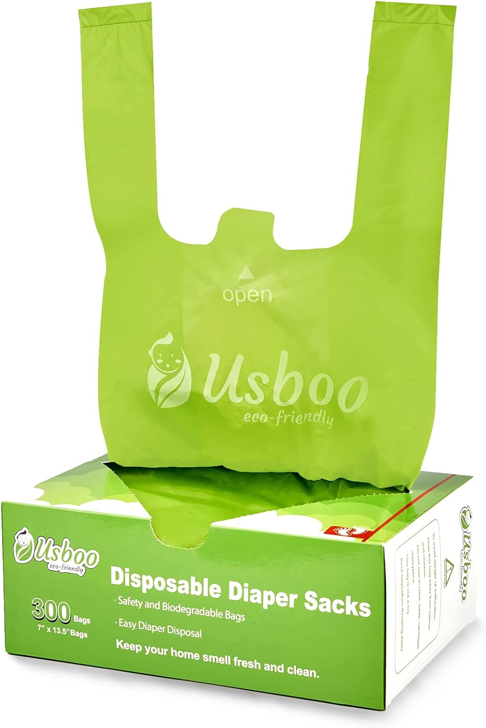 Disposable Diaper Bags, Rainbow