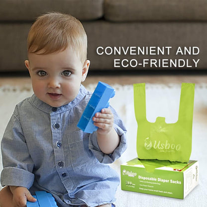 Disposable Diaper Bags, Rainbow