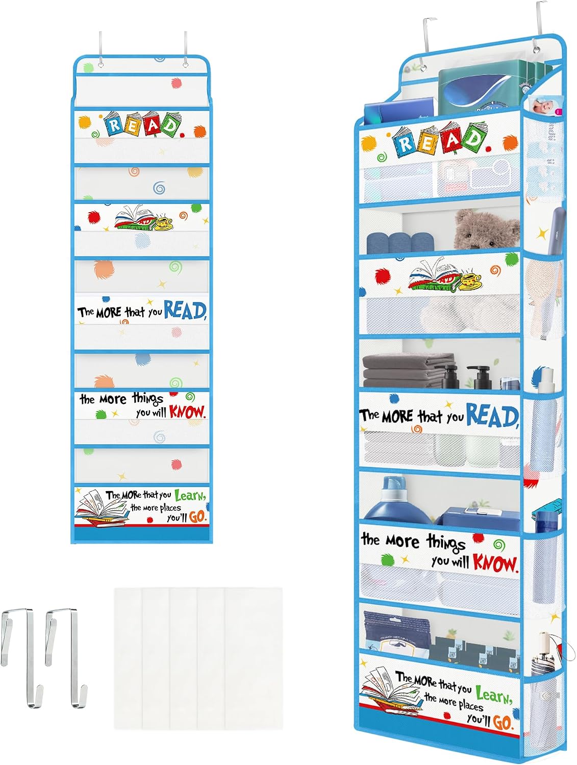 Gamer Over the Door Organizer Diaper Toy Nursery Hanging Shelf