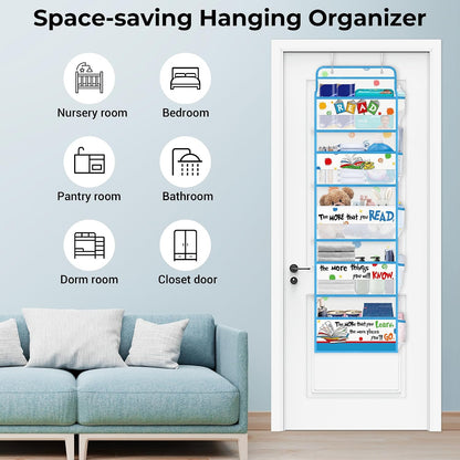 Gamer Over the Door Organizer Diaper Toy Nursery Hanging Shelf
