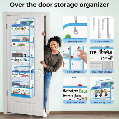 Gamer Over the Door Organizer Diaper Toy Nursery Hanging Shelf