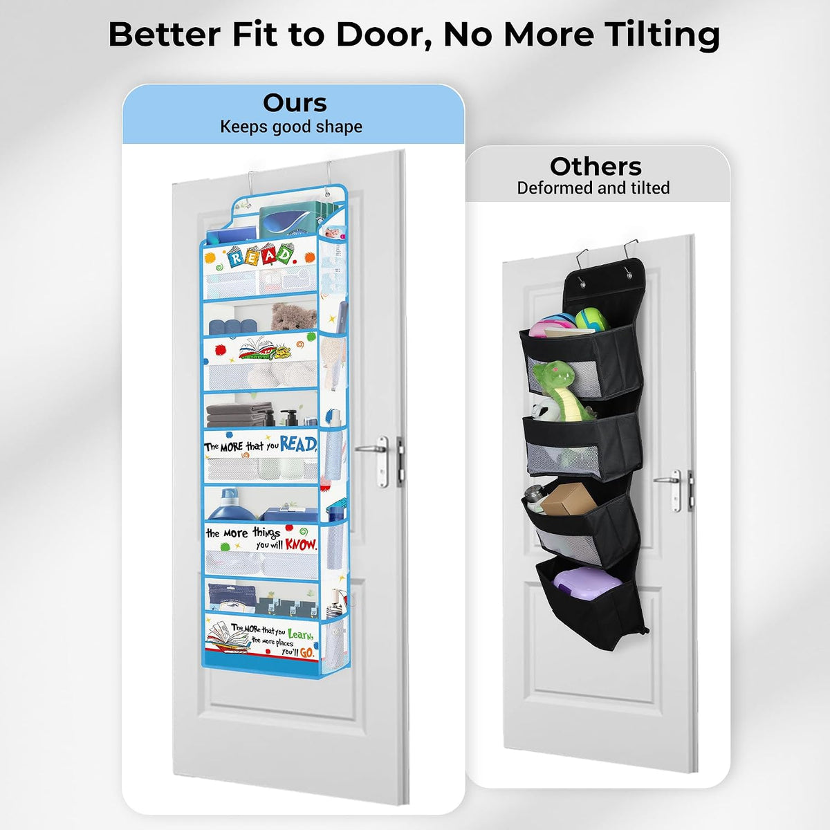 Gamer Over the Door Organizer Diaper Toy Nursery Hanging Shelf