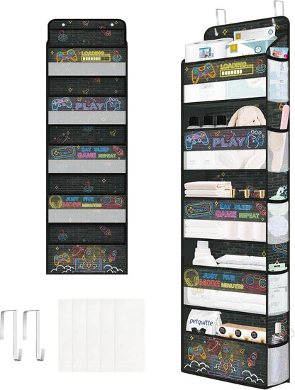 Gamer Over the Door Organizer Diaper Toy Nursery Hanging Shelf