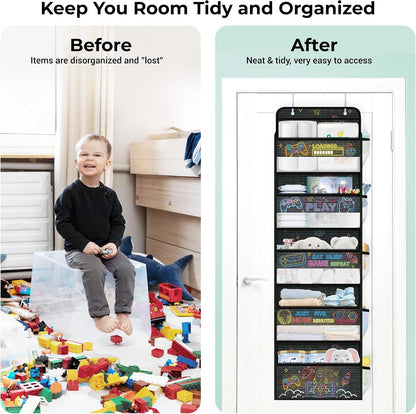 Gamer Over the Door Organizer Diaper Toy Nursery Hanging Shelf