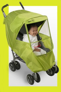 Elegance Plus Stroller Weather Shield/Rain Cover, Blue