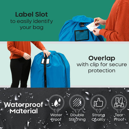 Large Stroller Travel Bag for Airplane, Fits Double & Jogging Strollers