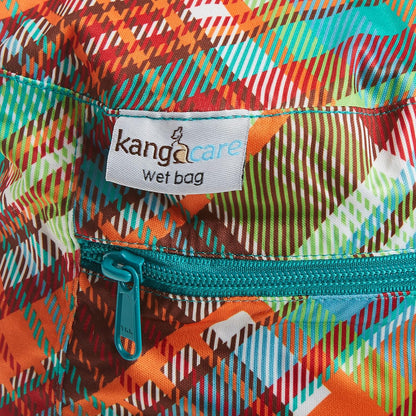 Kanga Care Wet Bag Seam Sealed Waterproof 3D Dimensional for Baby Cloth Diapers, Travel, Beach, Pool, Gym, Swim | Clover - Colors A