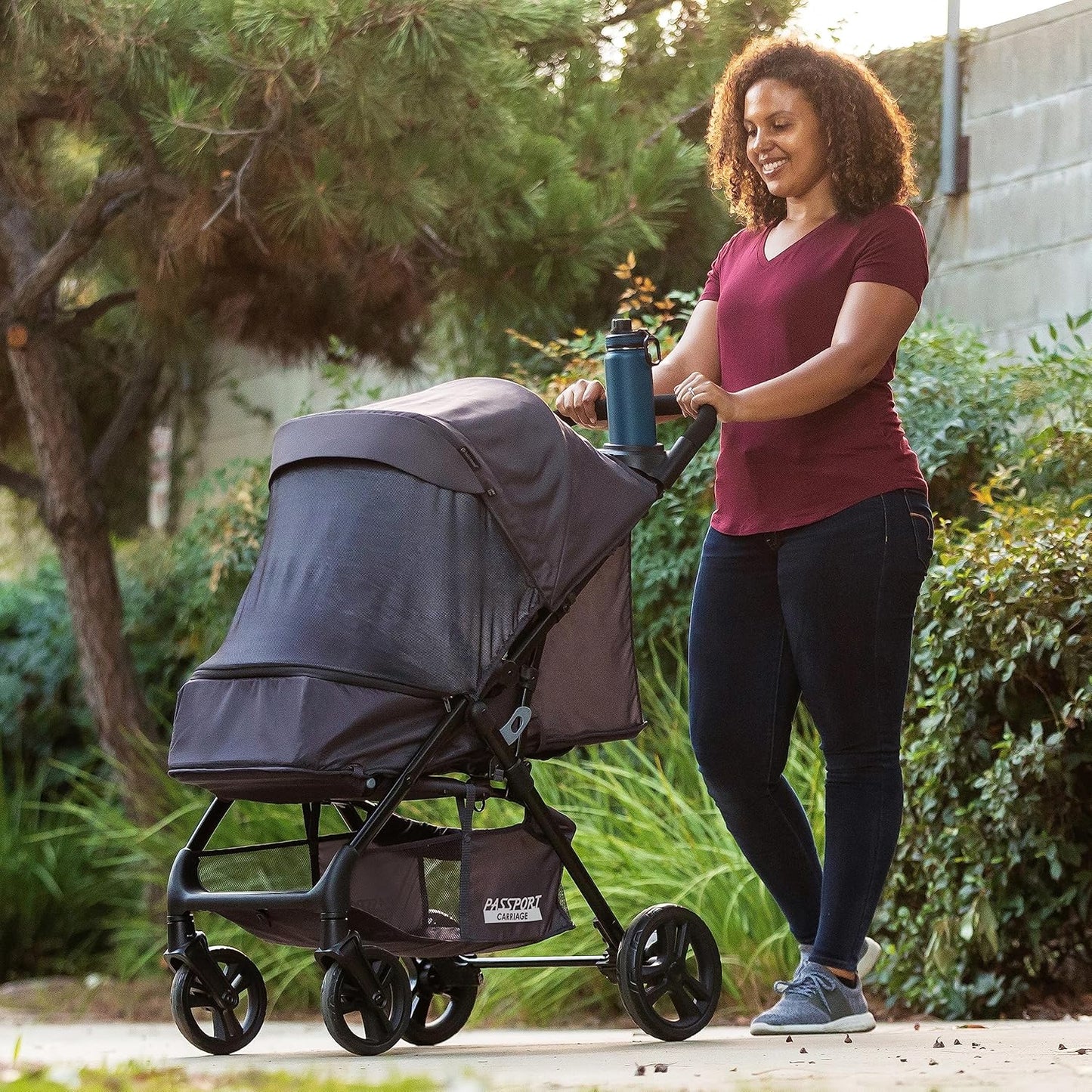 Baby Trend Sonar Cargo 3-Wheel Travel System, Desert Sage