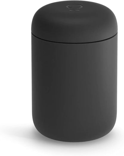 Carter Wide 12 oz Ceramic Lined Travel Coffee Mug, Tea & Espresso | No Metallic Taste, Leak-Proof Lid, Dishwasher Safe, Hot 12Hr Cold 24Hr, Coffee Tumbler, BPA-Free Stainless Steel, Stone Blue