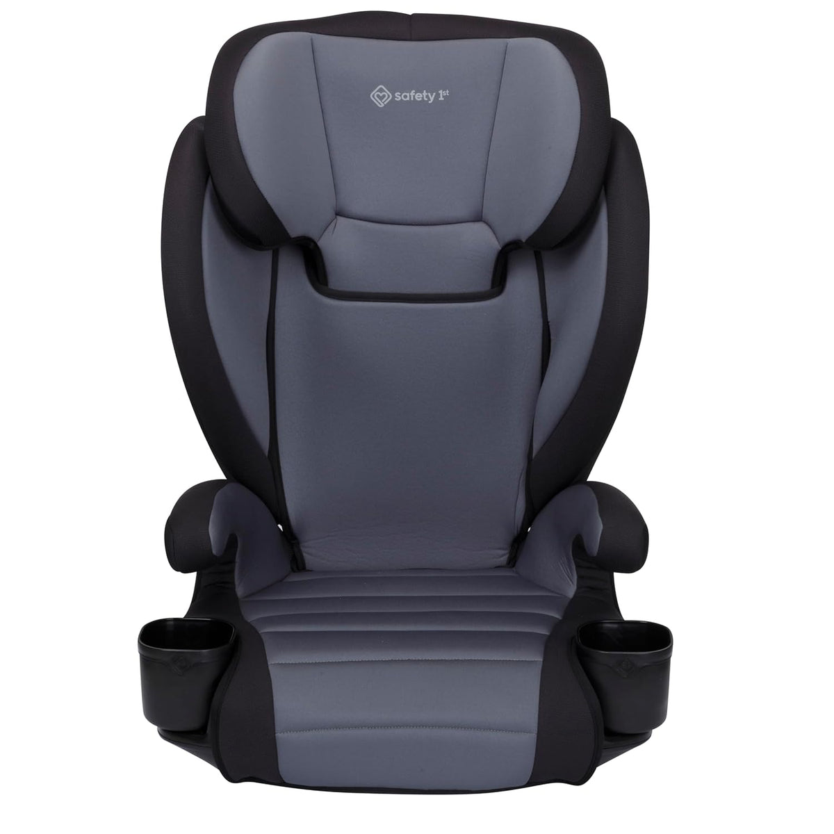 Grow and Go 2-in-1 Booster Car Seat with ComfortWings, Converts High-Back to Backless, 19" Wide, Fits 3 Across, Lightweight, Foldable, Easy-Clean, Cup Holders, 40-100 lbs, Beach Wave