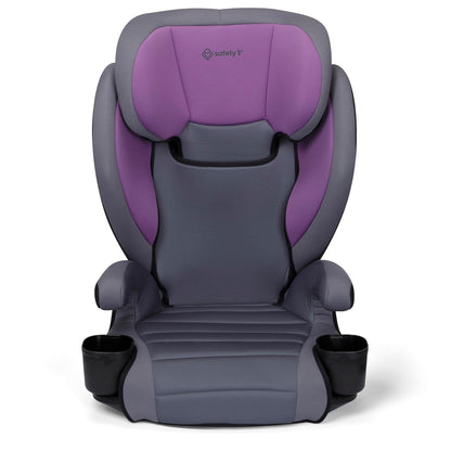 Grow and Go 2-in-1 Booster Car Seat with ComfortWings, Converts High-Back to Backless, 19" Wide, Fits 3 Across, Lightweight, Foldable, Easy-Clean, Cup Holders, 40-100 lbs, Beach Wave