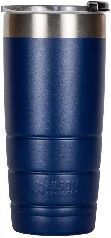 22 oz Navy Tumbler | Sweat Proof Design for Hot or Cold Beverages
