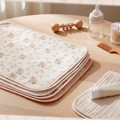 5 Pcs Waterproof Changing Pad Liner, Neutral