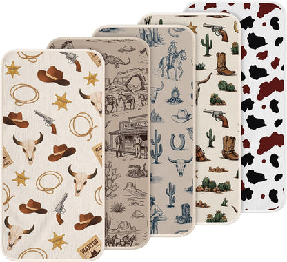 5 Pcs Waterproof Changing Pad Liner, Neutral