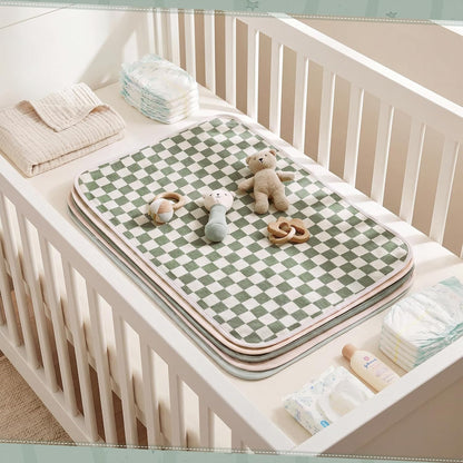 5 Pcs Waterproof Changing Pad Liner, Neutral