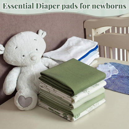 5 Pcs Waterproof Changing Pad Liner, Neutral