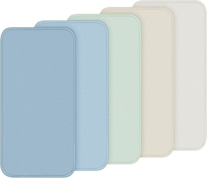5 Pcs Waterproof Changing Pad Liner, Neutral