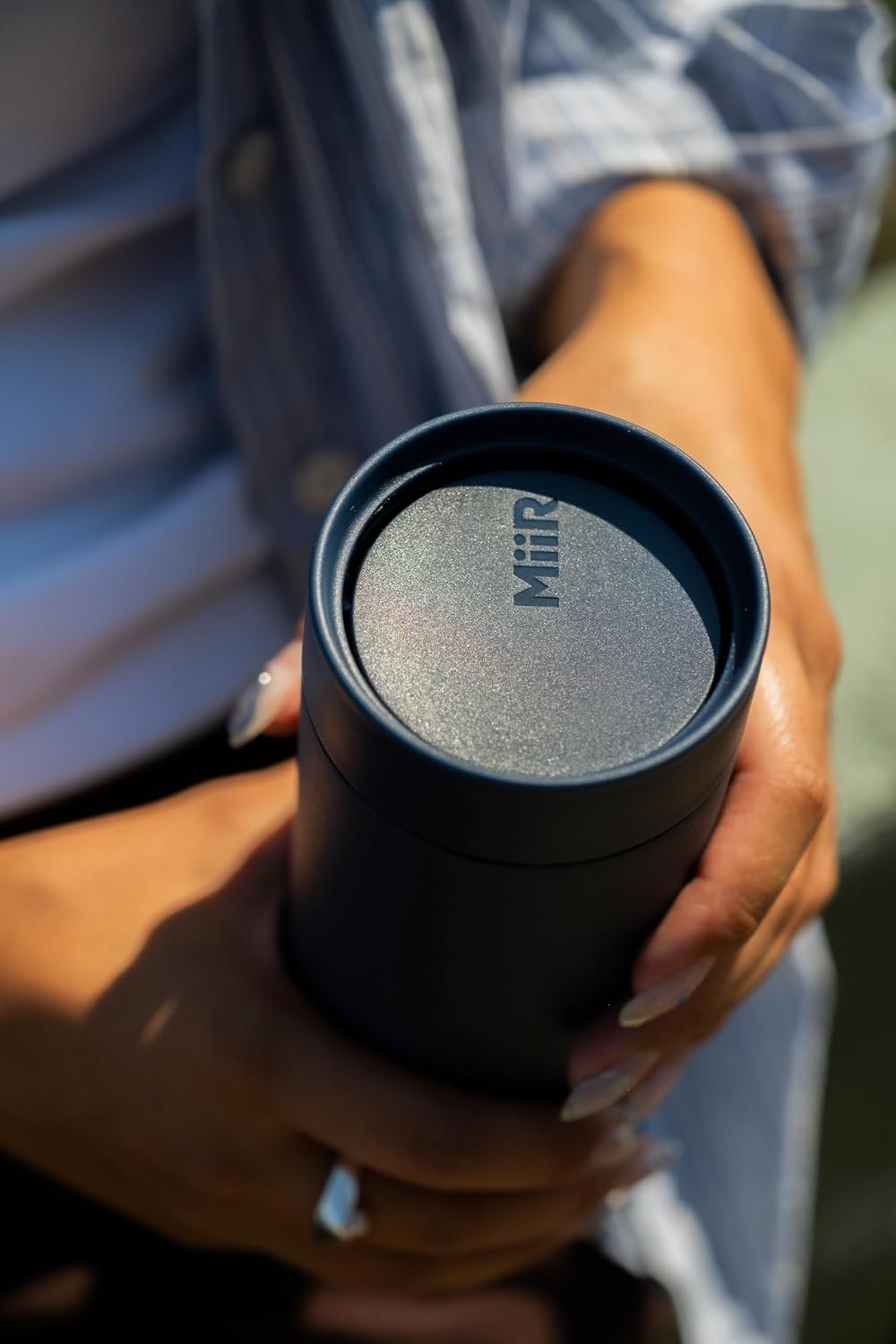 360 Traveler, Stainless Steel Double-Wall Vacuum Insulated Tumbler - Leakproof 360 Lid for Easy Sipping on the Go; Perfect for Hot & Cold Drinks