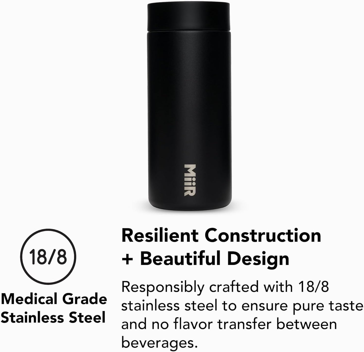 360 Traveler, Stainless Steel Double-Wall Vacuum Insulated Tumbler - Leakproof 360 Lid for Easy Sipping on the Go; Perfect for Hot & Cold Drinks