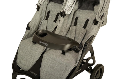 Snack Tray for Strollers - Deep Catchment Area with Cup Holder - Easy Click-in Design