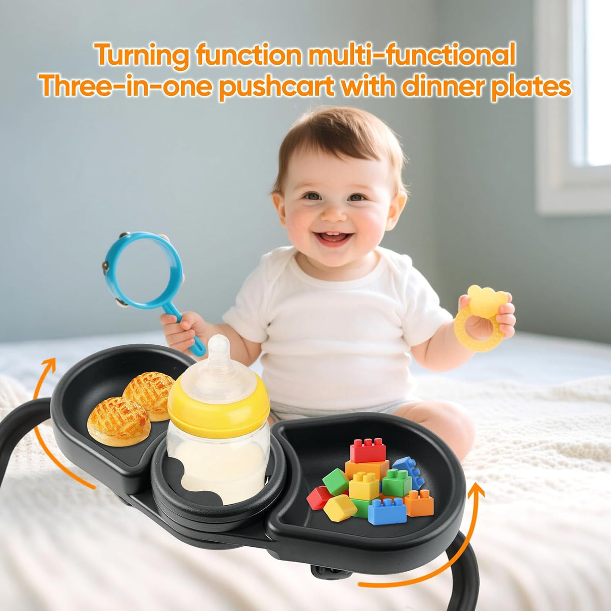Snack Tray Compatible with Baby Jogger City Mini GT2