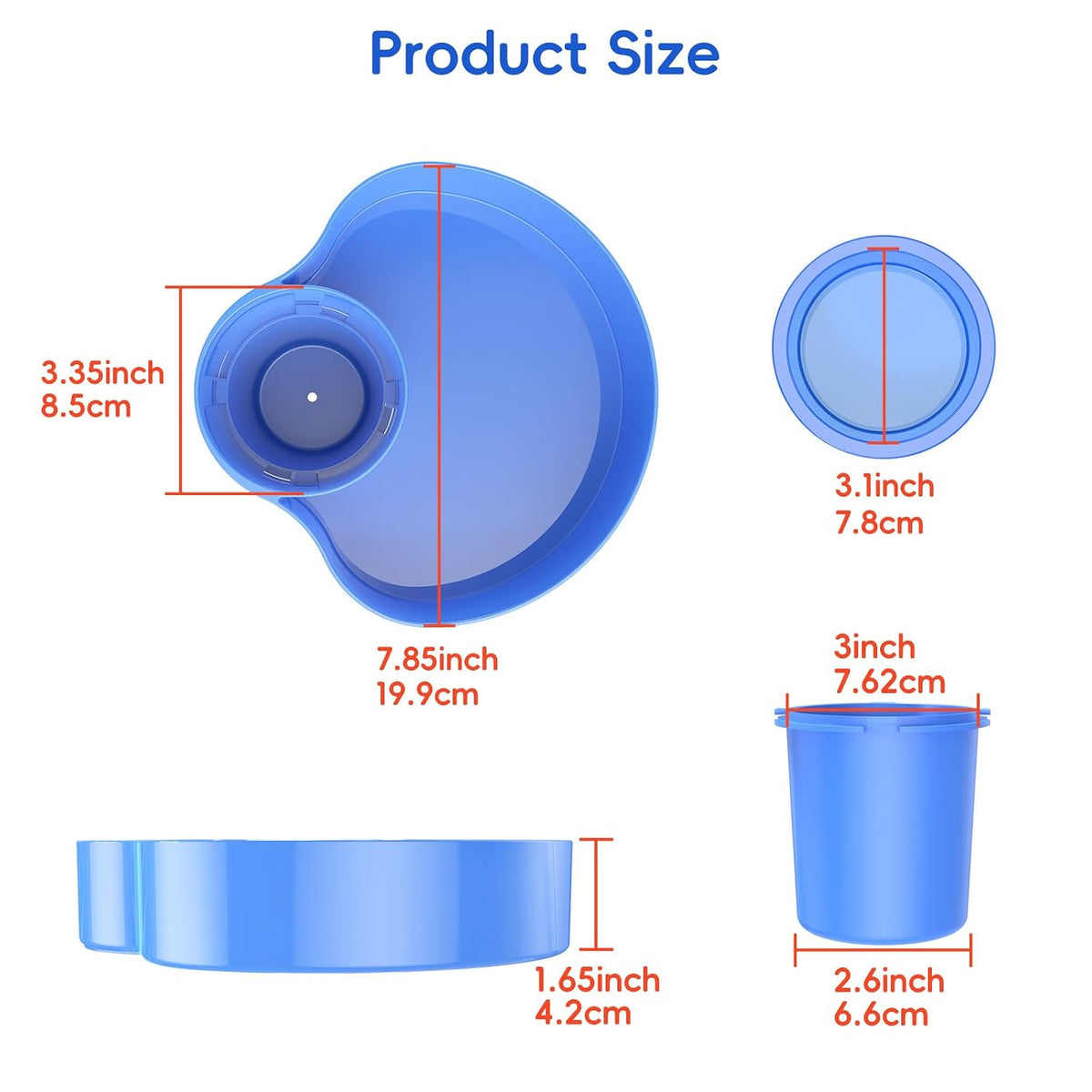 Car Seat Tray for Kids & Toddlers with Cup Holder, Round Travel Tray