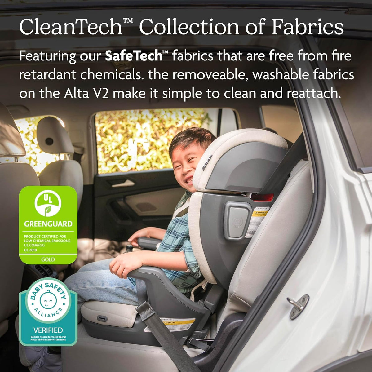 Alta V2 High Back Booster Seat with SecureFit - Kavneer