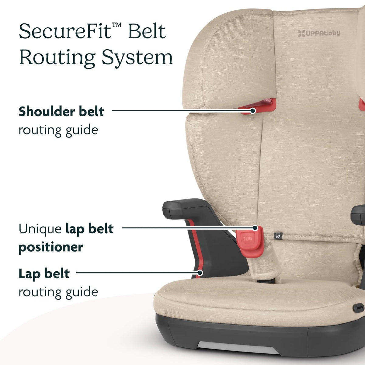 Alta V2 High Back Booster Seat with SecureFit - Kavneer