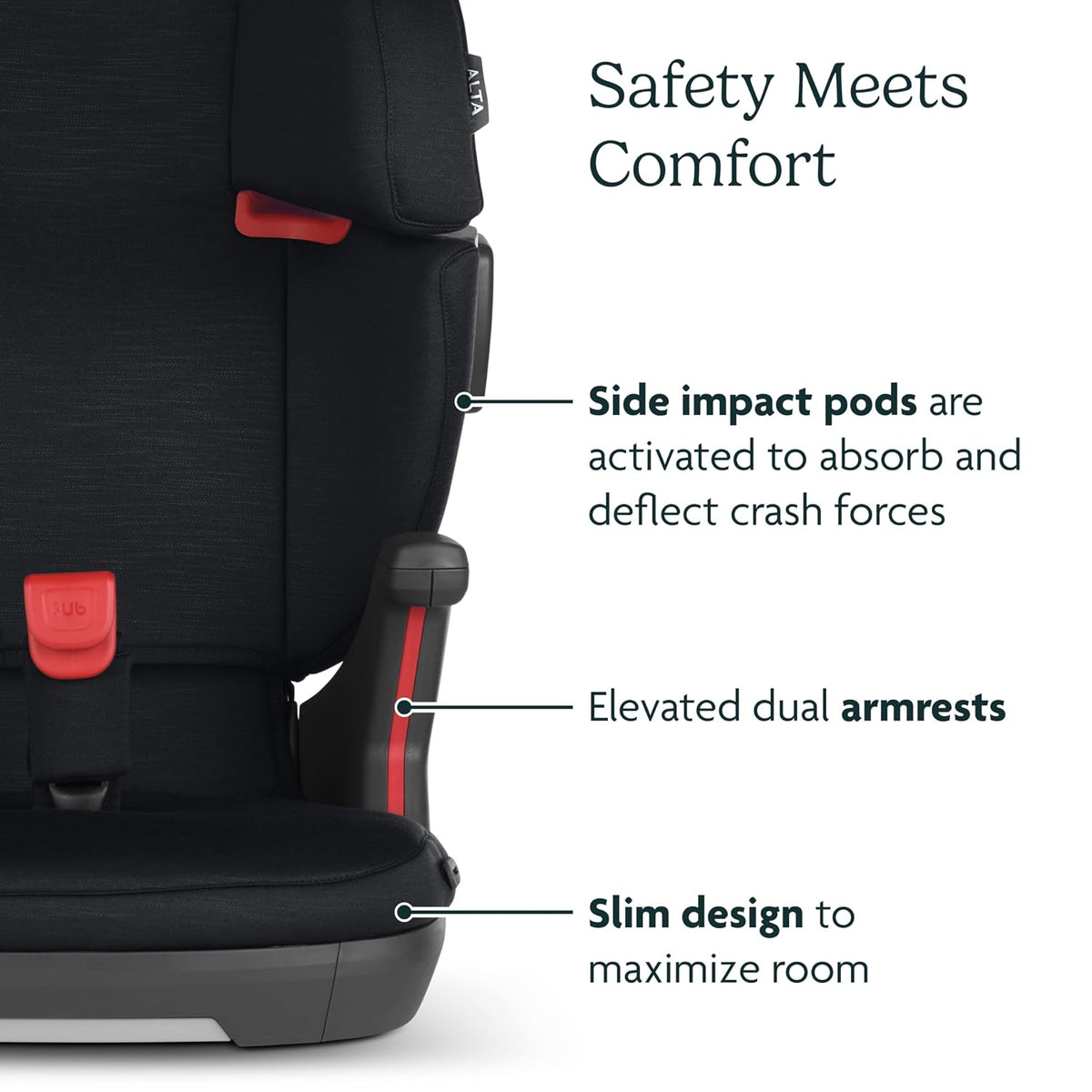 Alta V2 High Back Booster Seat with SecureFit - Kavneer