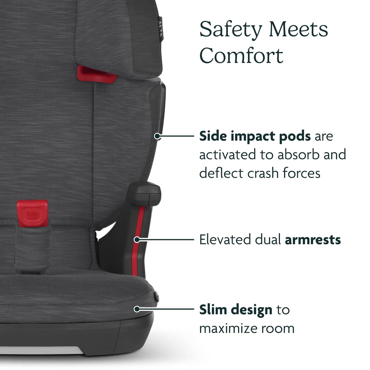 Alta V2 High Back Booster Seat with SecureFit - Kavneer
