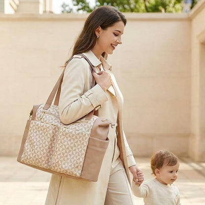 Diaper Bag Tote Leather Diaper Bag Backpack Pañaleras Para Bebe