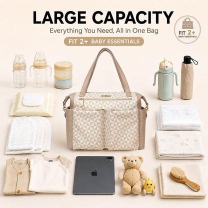 Diaper Bag Tote Leather Diaper Bag Backpack Pañaleras Para Bebe