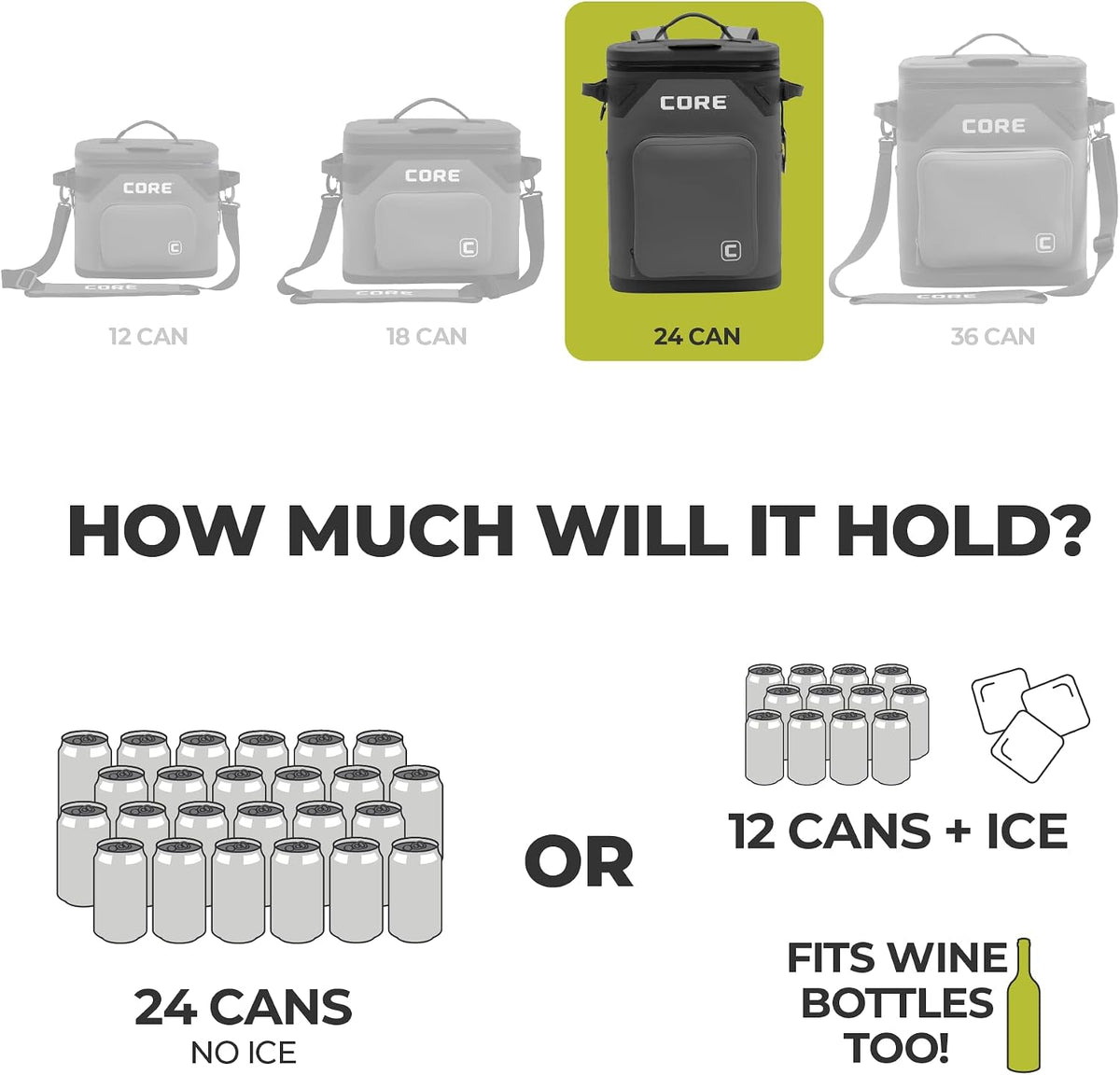 Magnetic Leak Proof Soft Cooler with Waterproof Zipper | Insulated Bag Portable Ice Chest Box | Best Soft Cooler for Food & Beverages for Tailgating, Car Camping, Travel, and Family Beach Picnics
