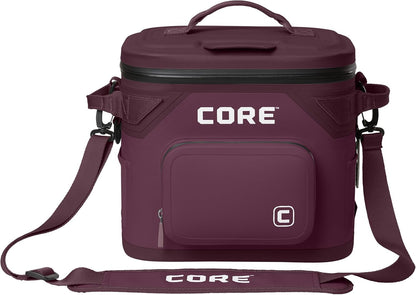 Magnetic Leak Proof Soft Cooler with Waterproof Zipper | Insulated Bag Portable Ice Chest Box | Best Soft Cooler for Food & Beverages for Tailgating, Car Camping, Travel, and Family Beach Picnics