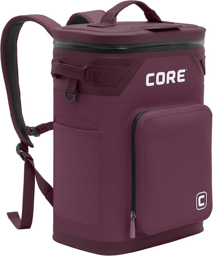 Magnetic Leak Proof Soft Cooler with Waterproof Zipper | Insulated Bag Portable Ice Chest Box | Best Soft Cooler for Food & Beverages for Tailgating, Car Camping, Travel, and Family Beach Picnics