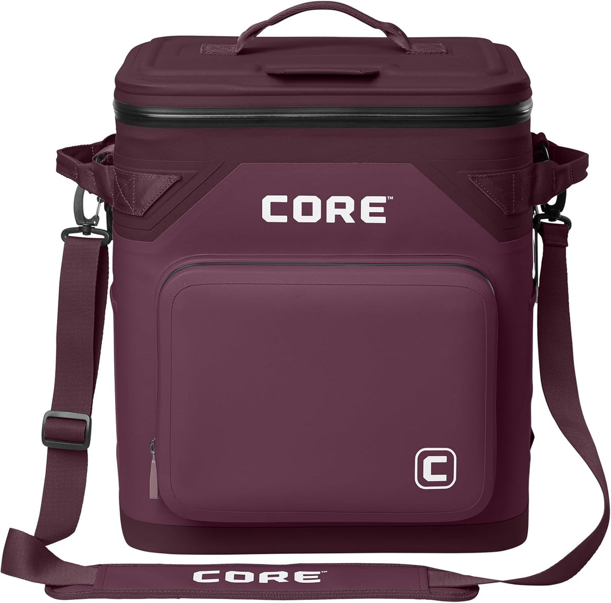Magnetic Leak Proof Soft Cooler with Waterproof Zipper | Insulated Bag Portable Ice Chest Box | Best Soft Cooler for Food & Beverages for Tailgating, Car Camping, Travel, and Family Beach Picnics