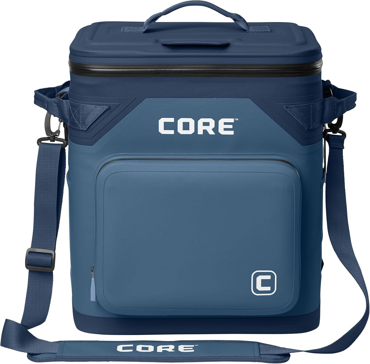 Magnetic Leak Proof Soft Cooler with Waterproof Zipper | Insulated Bag Portable Ice Chest Box | Best Soft Cooler for Food & Beverages for Tailgating, Car Camping, Travel, and Family Beach Picnics