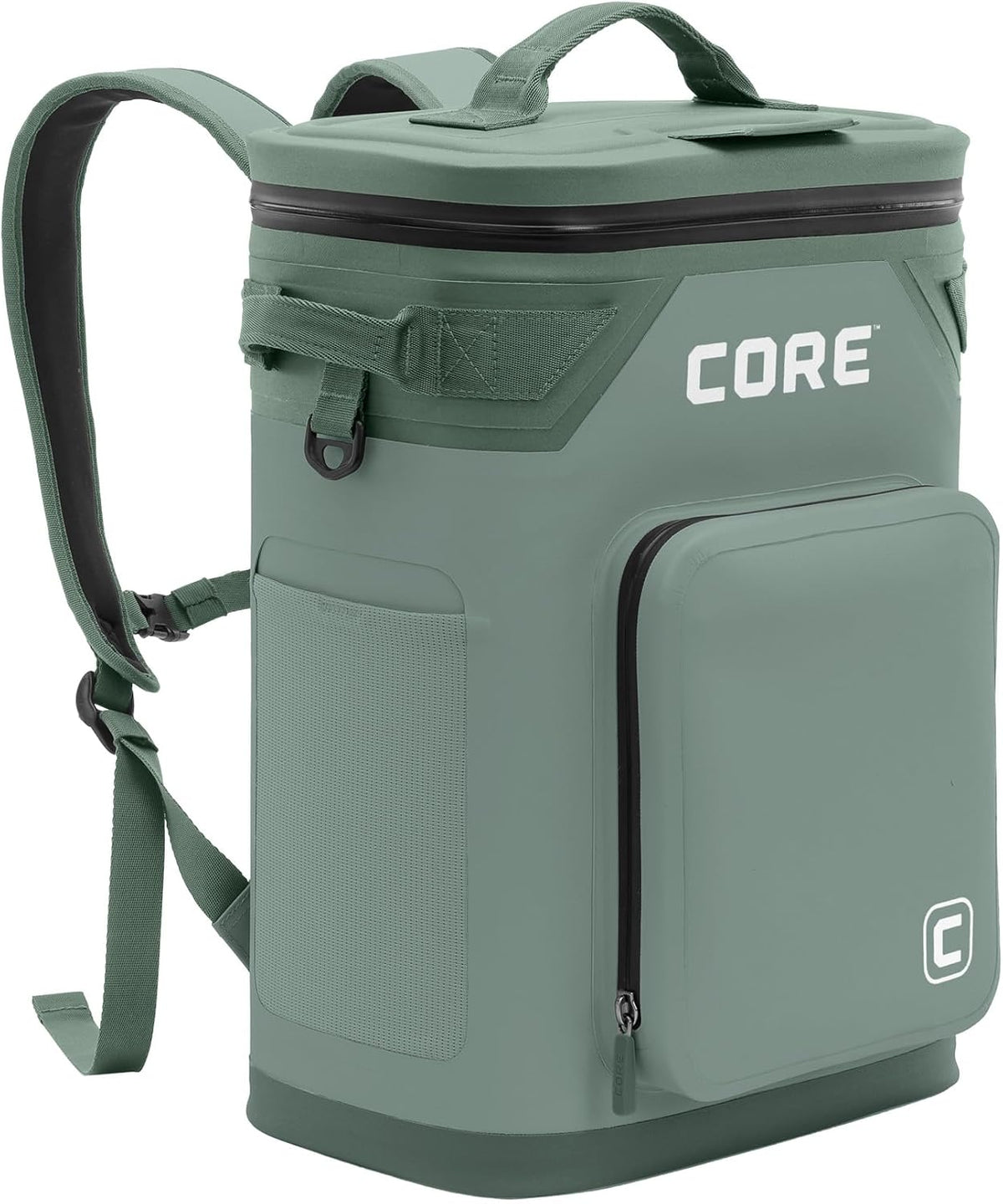 Magnetic Leak Proof Soft Cooler with Waterproof Zipper | Insulated Bag Portable Ice Chest Box | Best Soft Cooler for Food & Beverages for Tailgating, Car Camping, Travel, and Family Beach Picnics