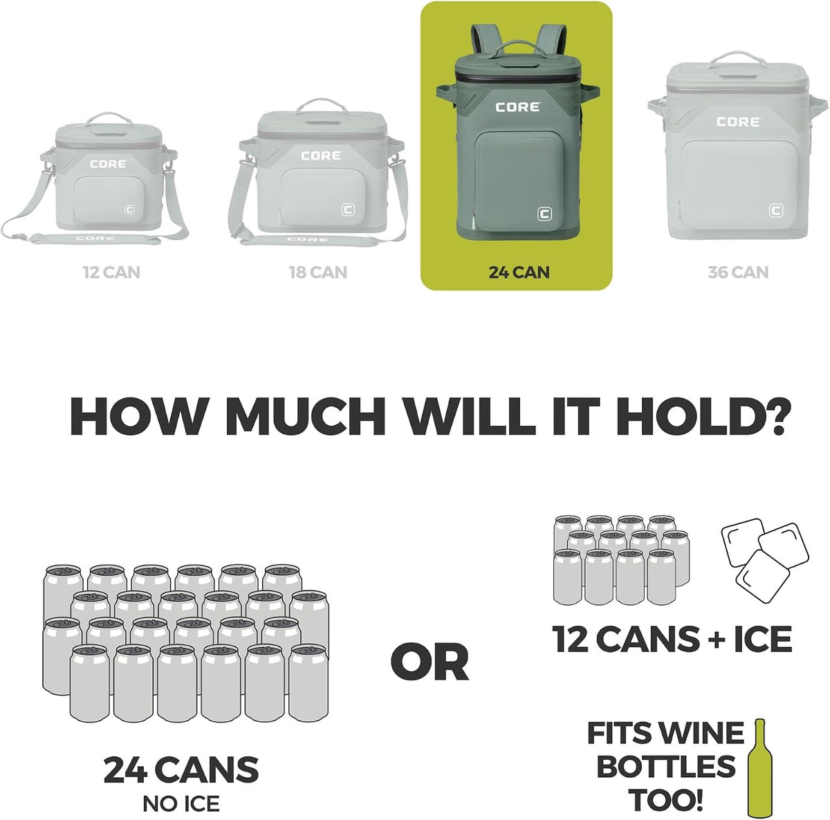 Magnetic Leak Proof Soft Cooler with Waterproof Zipper | Insulated Bag Portable Ice Chest Box | Best Soft Cooler for Food & Beverages for Tailgating, Car Camping, Travel, and Family Beach Picnics
