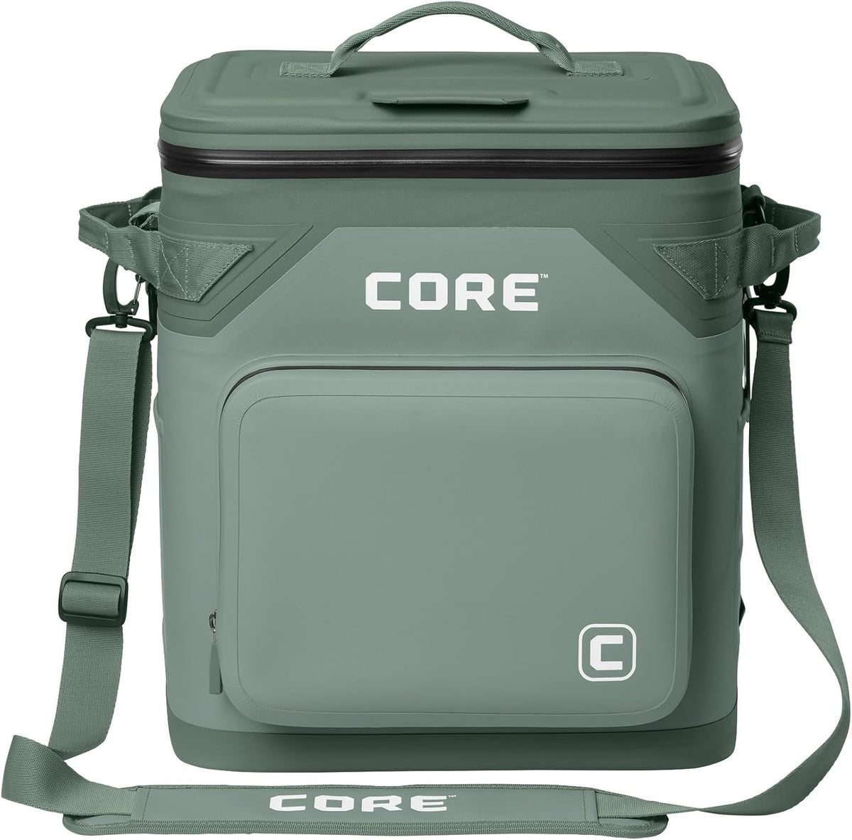 Magnetic Leak Proof Soft Cooler with Waterproof Zipper | Insulated Bag Portable Ice Chest Box | Best Soft Cooler for Food & Beverages for Tailgating, Car Camping, Travel, and Family Beach Picnics