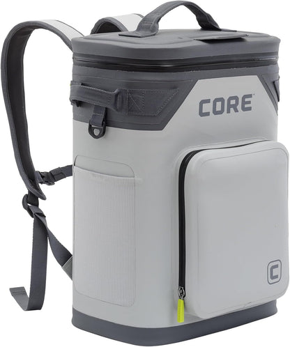 Magnetic Leak Proof Soft Cooler with Waterproof Zipper | Insulated Bag Portable Ice Chest Box | Best Soft Cooler for Food & Beverages for Tailgating, Car Camping, Travel, and Family Beach Picnics
