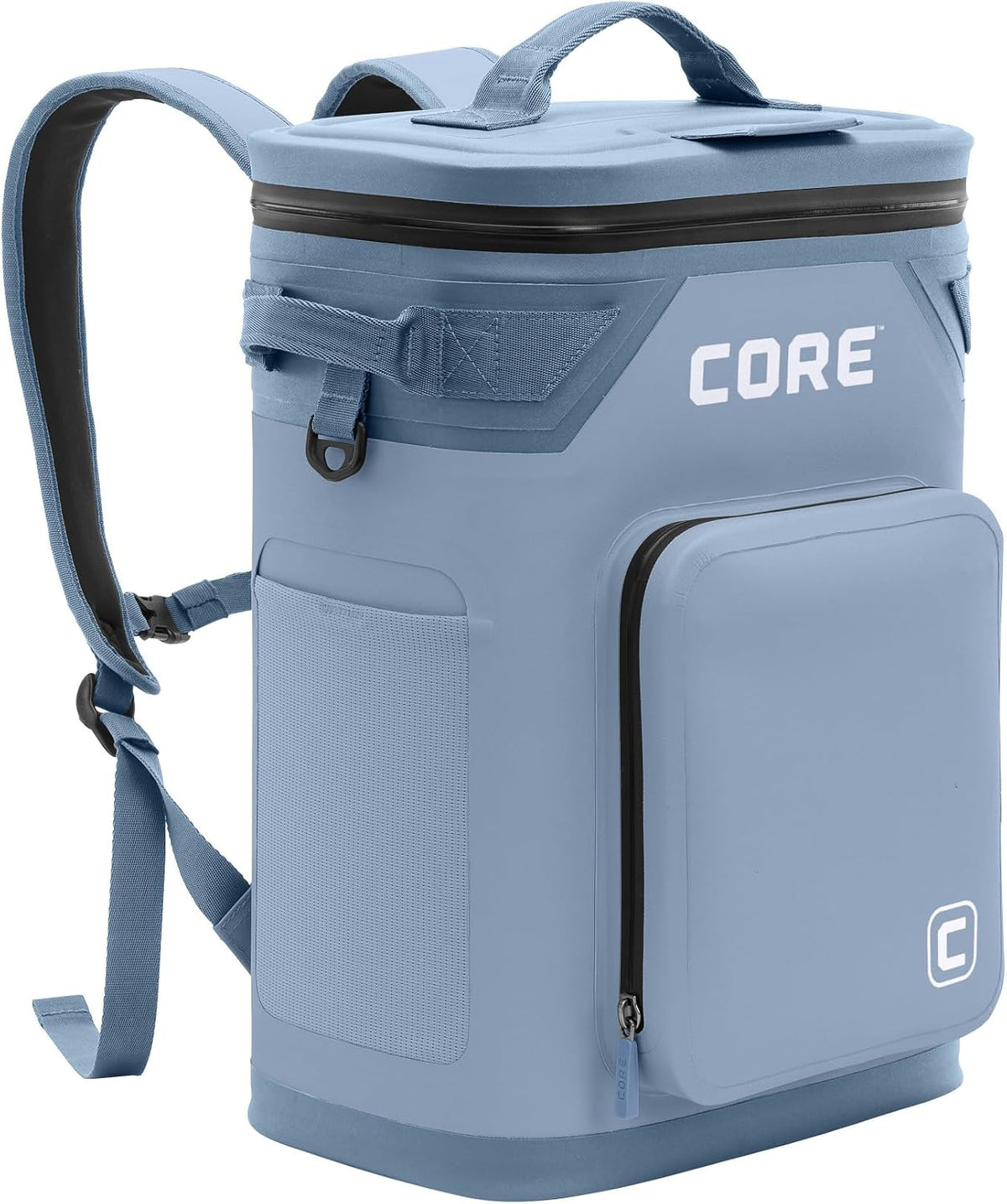 Magnetic Leak Proof Soft Cooler with Waterproof Zipper | Insulated Bag Portable Ice Chest Box | Best Soft Cooler for Food & Beverages for Tailgating, Car Camping, Travel, and Family Beach Picnics